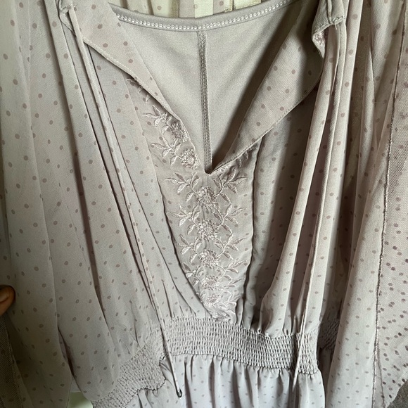 Long Sleeve Ruffle Mini Dress - Picture 6 of 9